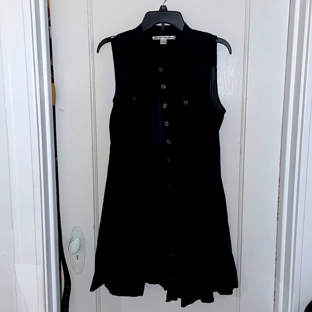 black cargo dress
